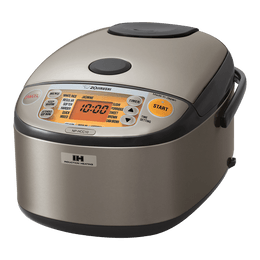 【Low Price Guarantee】Induction Heating System Rice Cooker And Warmer 1L, 5.5 Cup, Stainless Dark Gray, NP-HCC10