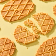 Butter Waffle Crisps Biscuits, 3.1 oz【0 Trans Fat】