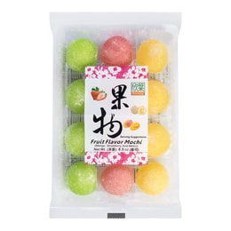 台湾欣叶 果物麻薯  哈密瓜味/草莓味/芒果味   240g