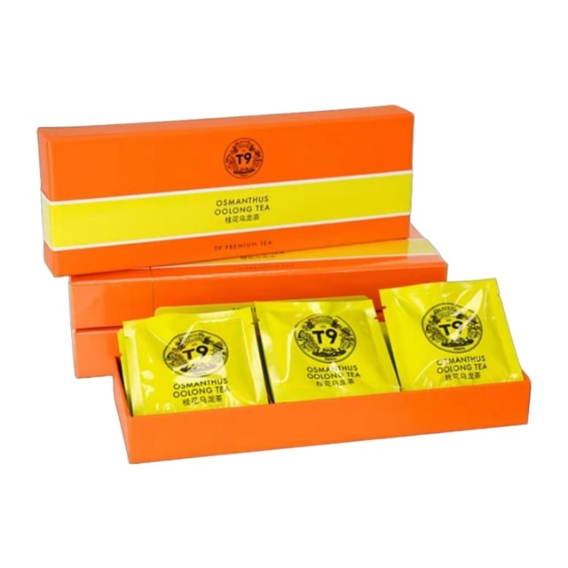 T9 Colorful Tea Bag Gift Box Osmanthus Oolong Tea Flower Tea