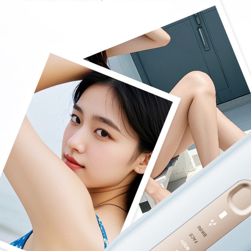 【中国直邮】 康佳 冰点医用蓝宝石脱毛仪家用唇毛腋下私处全身可用  一件装