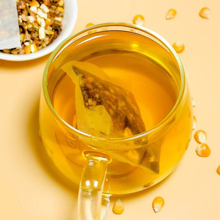 Fancy Jasmine 玉米鬚茶 利於消腫 無糖低卡 袋泡茶玉米粒玉米鬚茶包 1件裝(120克/15小袋)火鍋後、晨起時、減脂期隨時喝都沒壓力 3