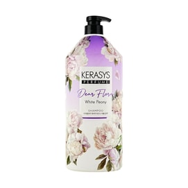 韓國KERASYS Dearflora 白牡丹洗髮精 清爽柔順潔淨花香洗髮水大容量 1.5L 超值大容量