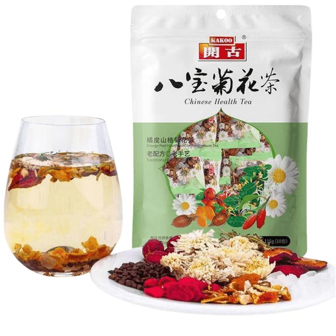 开古 八宝菊花茶 经典古方 药食同源 汲取自然精华  115g 10包