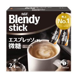 Blendy stick stick micro sugar micro milk coffee 24 this new