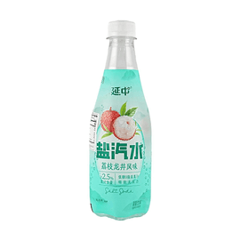 리치 용정차 맛 소금 탄산음료 13.86 fl oz 【저당 & 제로 지방】【용정차 추출물 함유】