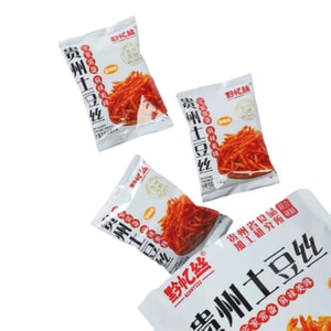 新年セール：甘辛細切りポテト、貴州名物ポテトチップス、ポテトフライ、人気のオンラインスナック、20g×5小袋