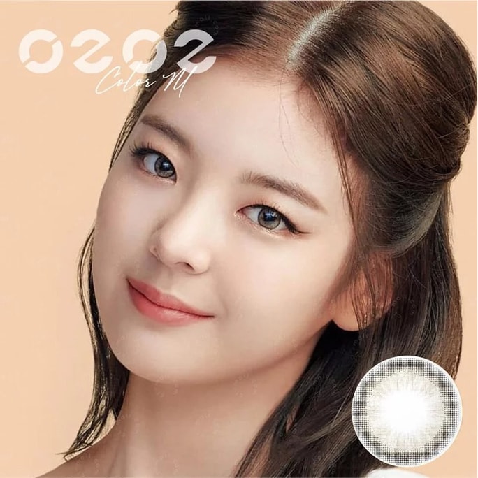【韩国直邮】月抛 Clalen O2O2 M 自然棕 Natural Brown 2片装 -1.00(100)