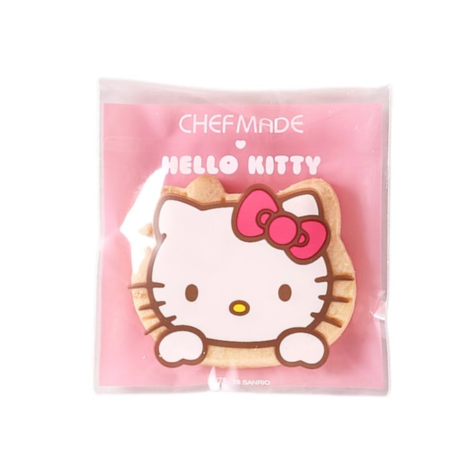 【中国直邮】学厨 HELLO KITTY烘焙模具 可爱卡通  曲奇饼干袋 50个 *|预计到达时间3-4周