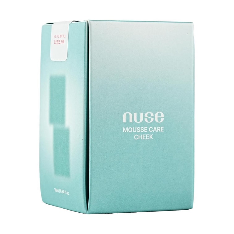 韓國NUSE 奶油慕斯腮紅眼影兩用 明亮柔嫩 自然遮瑕磨皮 鎮定舒緩 補水降溫保濕護膚 美白除皺 溫和不刺激 16ml #02 Pink Topper 粉桃 淨透白桃色 8