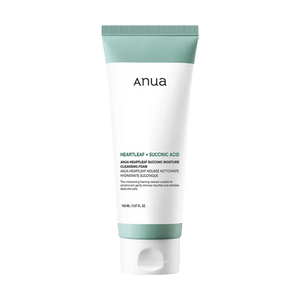 韩国ANUA安宇安 鱼腥草弱酸性温和洗面奶 日常清洁保湿洁面乳 150ml