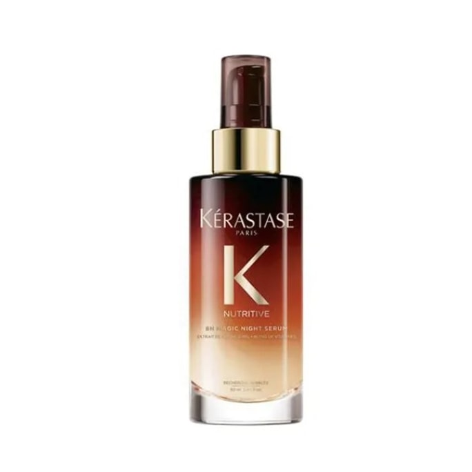 [홍콩 직배송] 케라스타즈 너리싱 오버나이트 헤어 오일 90ml (프랑스) - 밤새 건조한 모발을 복구하고, 부드럽게 하며, 곱슬거림을 개선하고, 수분을 공급합니다.