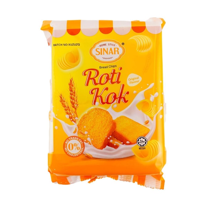 Roti Kok Bread Chips 4.23 oz 【0 Trans Fat】