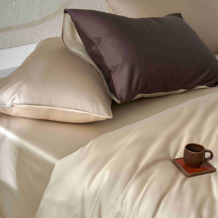 【中国直邮】 Lullabuy 晨露 臻眠床上四件套 四季床品居家必备床单被套(床笠款) 玄梦-Queen 3