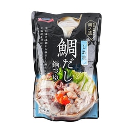 日本KYOKUYO 鯛魚高湯火鍋湯底 鹽味 700g
