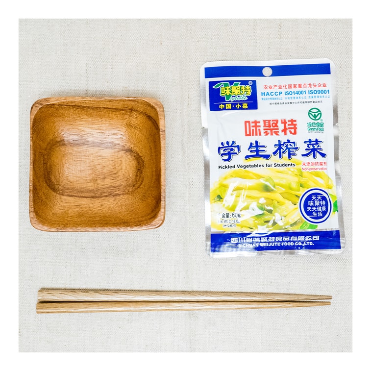 【Value Pack】Pickled Vegetables for Students 60g*5 3