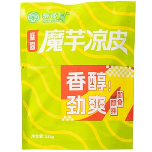 秦食皇 魔芋凉皮 麻酱味 316g【低脂低卡轻食代餐】【亚米独家】全新升级