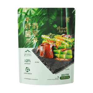 徽记 牛肝菌翡翠笋 椒麻冷泡味 620g【山姆同款 微麻微辣】【黑牛肝菌含量>28%】