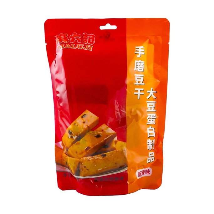 麻六記 手磨豆乾 豆腐乾 辣味 240g【爆款新品】【好吃到原地打滾】