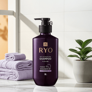 Purple Nourishing Resilience Intensive Nourishing Shampoo, 13.5 fl oz, Suitable for Oily Hair