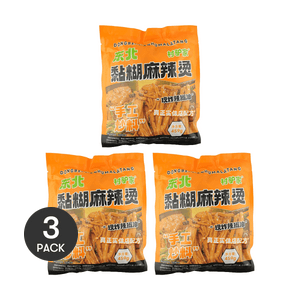 중국 동북 지역 스타일 마라탕 - 매운 훠궈, 16.2 oz *3【3팩】【90일 유통기한】
