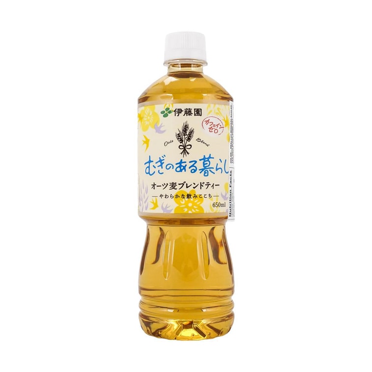 日本ITO EN伊藤園 燕麥大麥茶混合茶飲料 650ml【0糖0脂0卡】 3