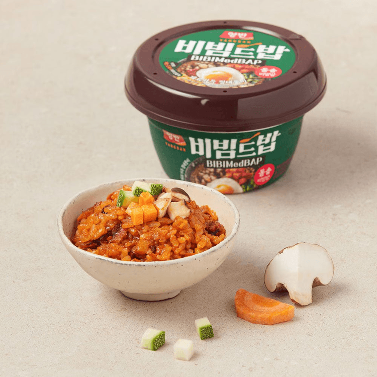 韓国 DONGWON 両班ビビンバ キノコと野菜 271.5g - Yami