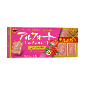 アルフォート ミニチョコレートストロベリークッキー、1.94オンス