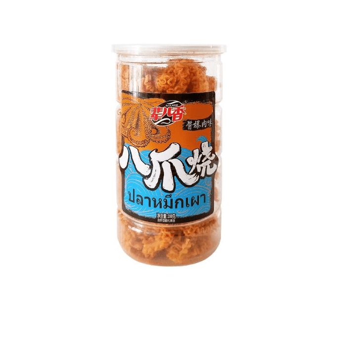 【中国直送】バイエル香るソースの香り 八足小国八 ネットセレブ ホットフード スナック菓子 懐かしいスナック食品 200g*1バレル