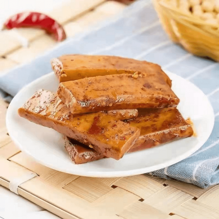 超友味 石磨嫩豆腐 五香味 味美鲜香 香醇筋道 Q弹细腻 158g 3