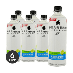 エイリアン 電解質ドリンク ライム風味 20.28液量オンス *6【6パック】【低糖質・脂肪ゼロ】