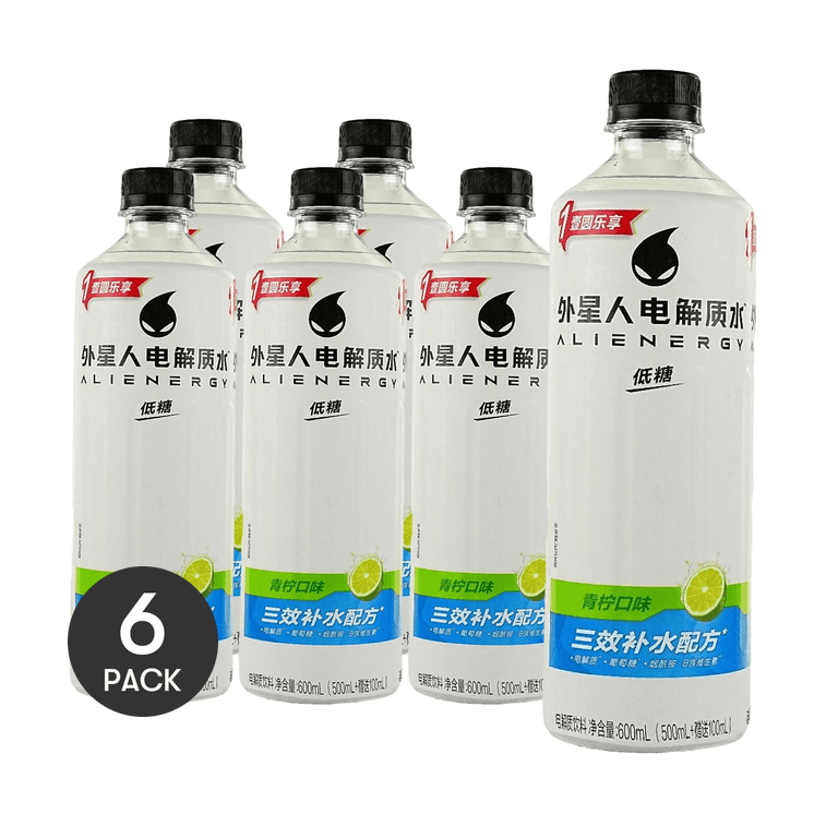 元气森林 外星人电解质水 运动饮料 青柠口味 600ml *6【6份超值装】【低糖0脂】【快速补水】 3