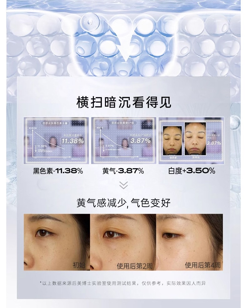 后美博士 虾青素双抗弹润紧致次抛精华液 柔润肌肤 改善干燥精华液 1.5mlx30支/盒