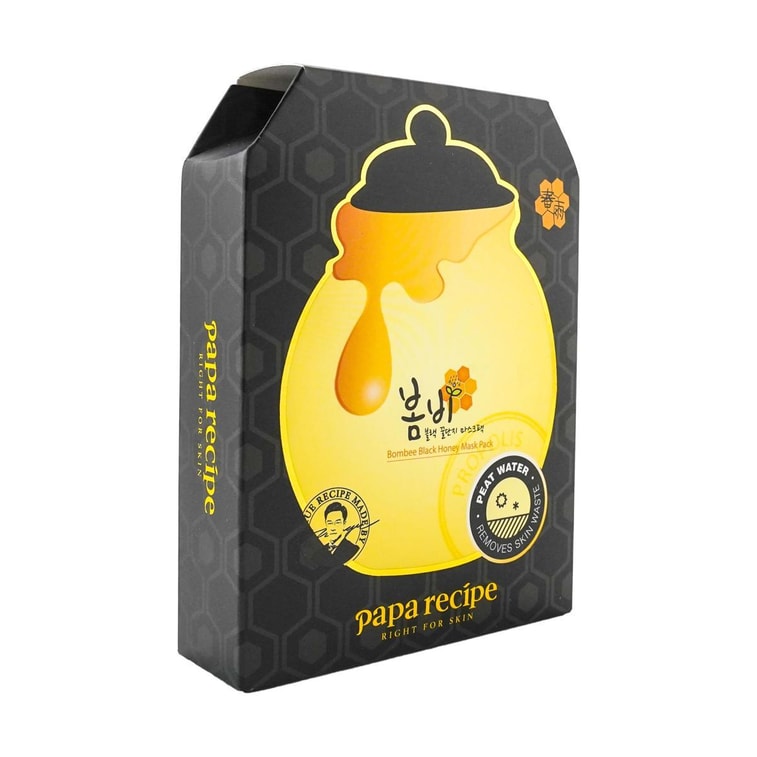Masque Bombee Black Honey 10 feuilles 4