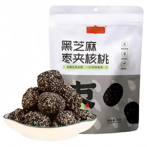 [중국 직배송] 풍요를 기원하는 대추: 호두를 채운 검은깨 대추, 씨 없는 대추, 80g x 5봉지