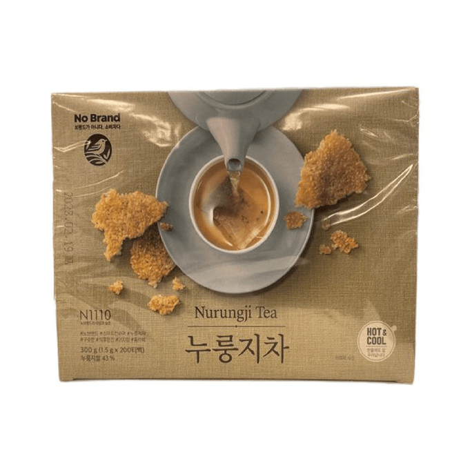 韓國 No Brand 米脆 (努隆吉) 茶葉(茶包) 1.5g x 200p