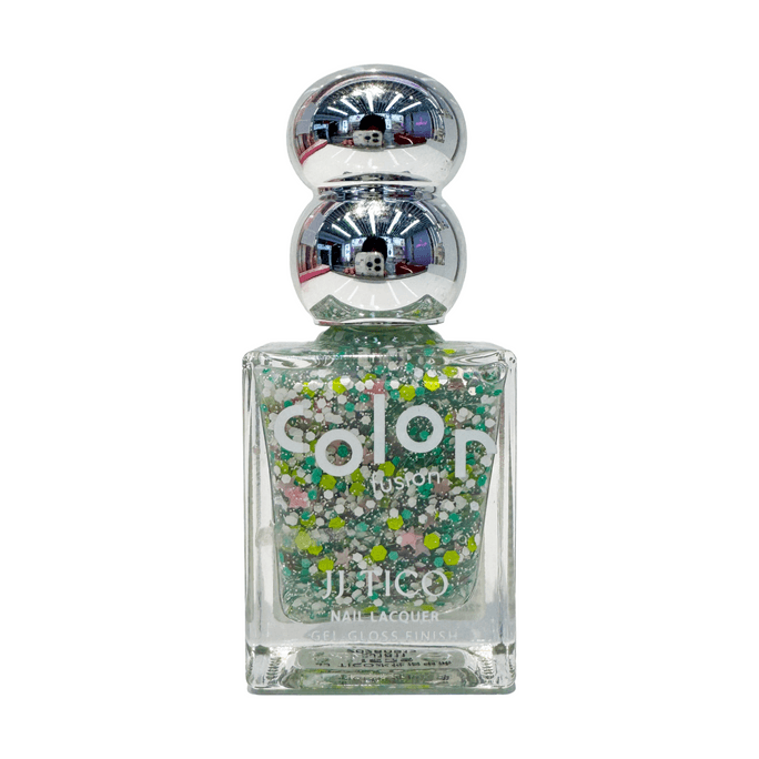 Color Fusion Water Based Nail Lacquer #Forsted Mint Sleet,12ml