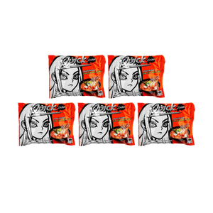 【超值装】泰国WAIWAI健力 Quick ZABB方便面 泡面 冬阴功汤虾味 60g*5包