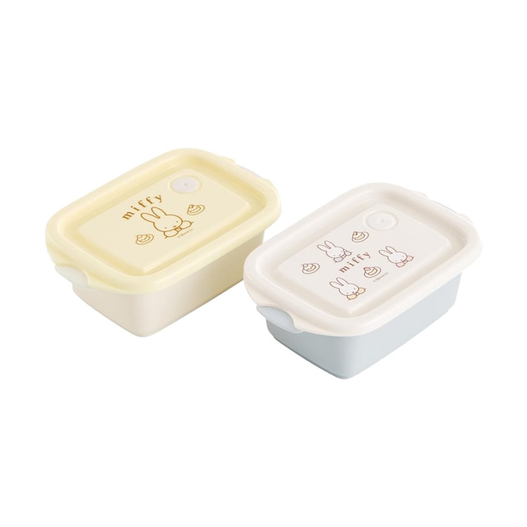 スケーター ミッフィー共同ブランド 密閉食品保存容器 2点セット 食品