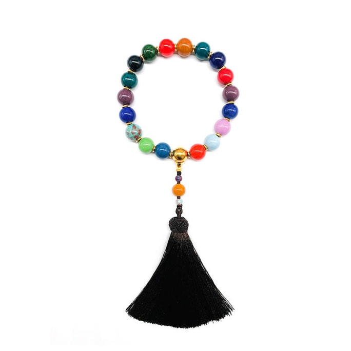 [ Rosary Bracelet ] Fortune & Eliminate Troubles Eighteen Monasteryies Incense Beads