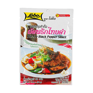 Stir-Fry Black Pepper Sauce 1.76oz【Spicy Black Pepper Aroma】【Great for Beef and Seafood】