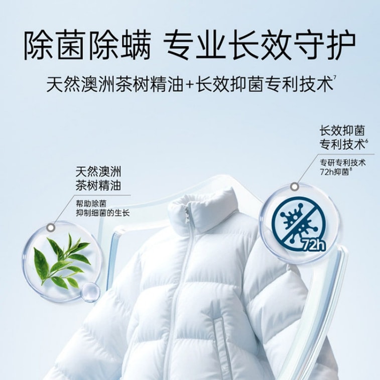【贈品】立白 小白白羽絨衣專用洗衣液80g 3