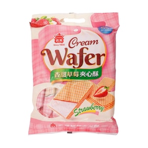 台湾IMEI义美 草莓夹心酥 袋装 400g