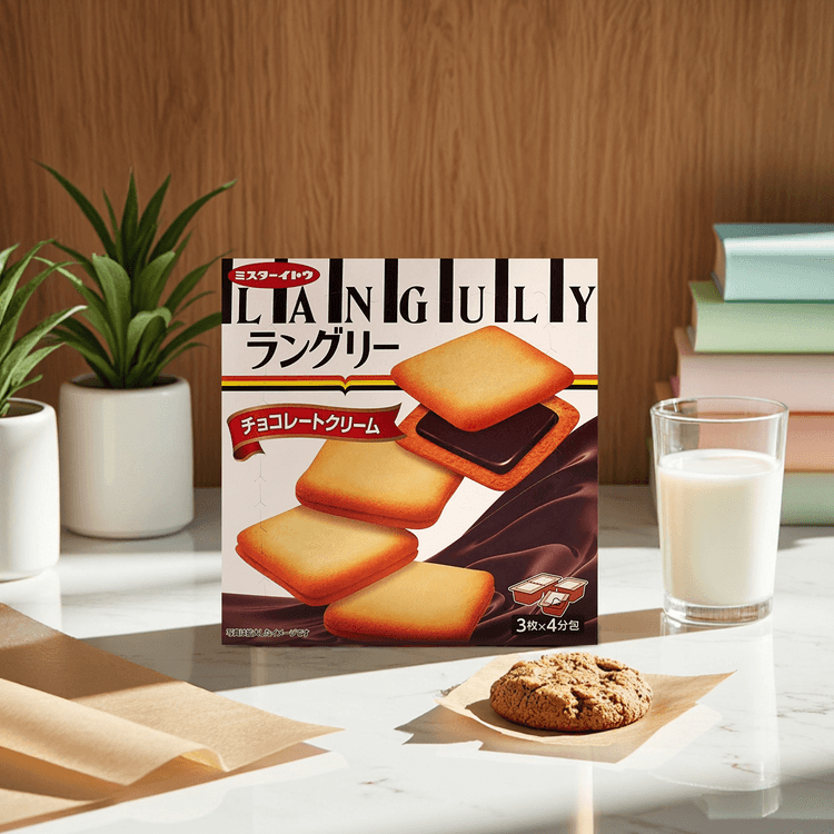 ITOUSEIKA Ito Seika Languly Chocolate Cream Sandwich Biscuit 5.86