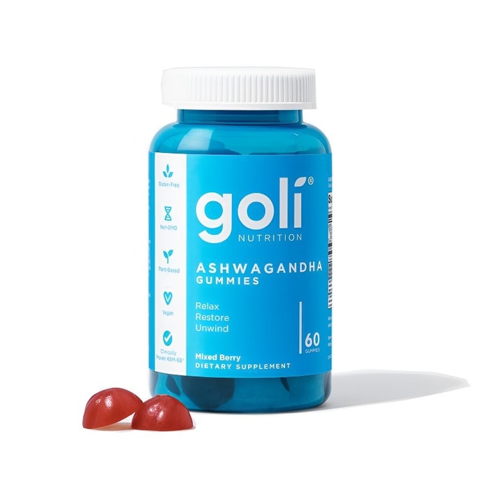 Goli South African Drunken Nightshade Fudge Vitamin D2 Sleep Promoting Antioxidant Boost Immunity 60 Capsules