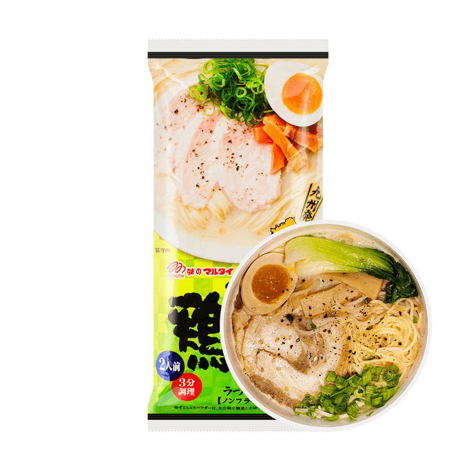 Daibunji White Soup Ramen 2 servings 6.56 oz