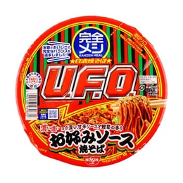 日本NISSIN日清 UFO飛碟炒麵 濃厚甜辣鰹魚香燒醬炒麵 135g