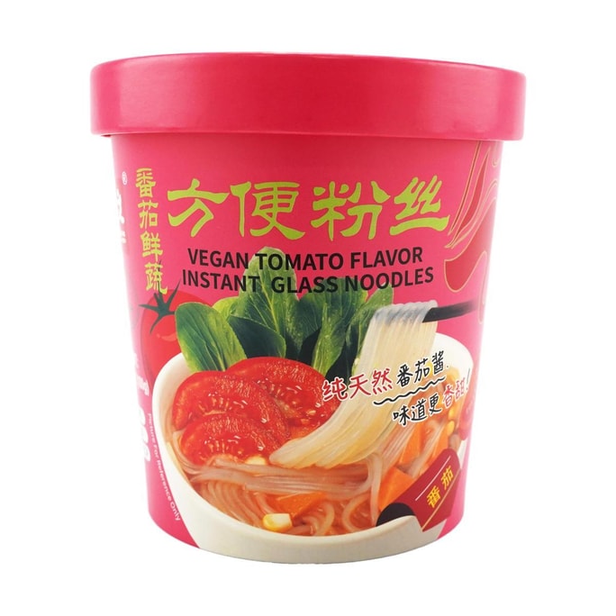 Vegan Tomato Flavor Instant Glass Noodles, 3.53oz