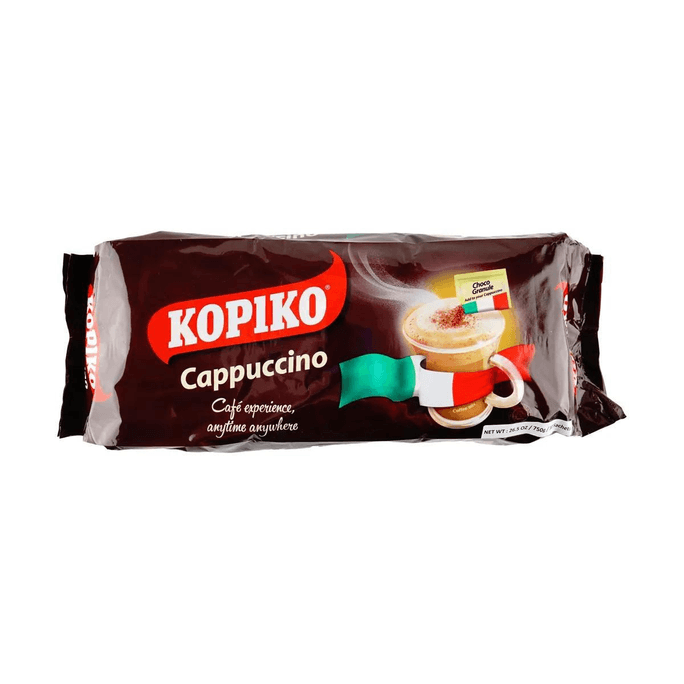 印尼KOPIKO可比可 卡布奇诺 拿铁速溶咖啡冲饮粉 30小包 750g