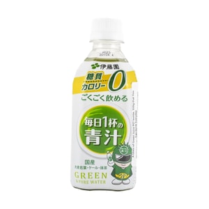 日本ITO EN伊藤园 大麦若叶青汁 抹茶味 350ml【0糖0卡】【清爽健康】【即饮免冲泡】